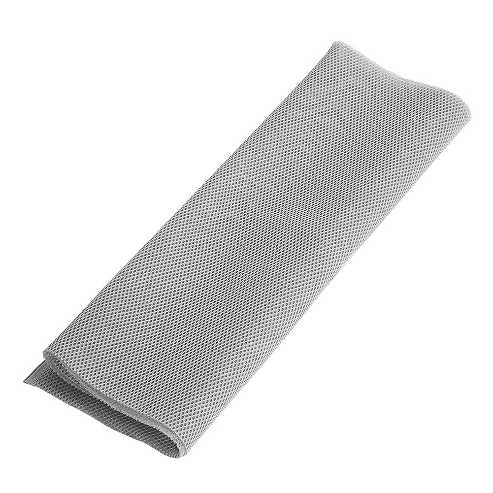 スピーカーグリルネット 1.4m×0.5m 防塵 メッシュ出どころ 金棒引き防御すること 取りつくろう用 大衆食堂はりつけ台 薄墨色