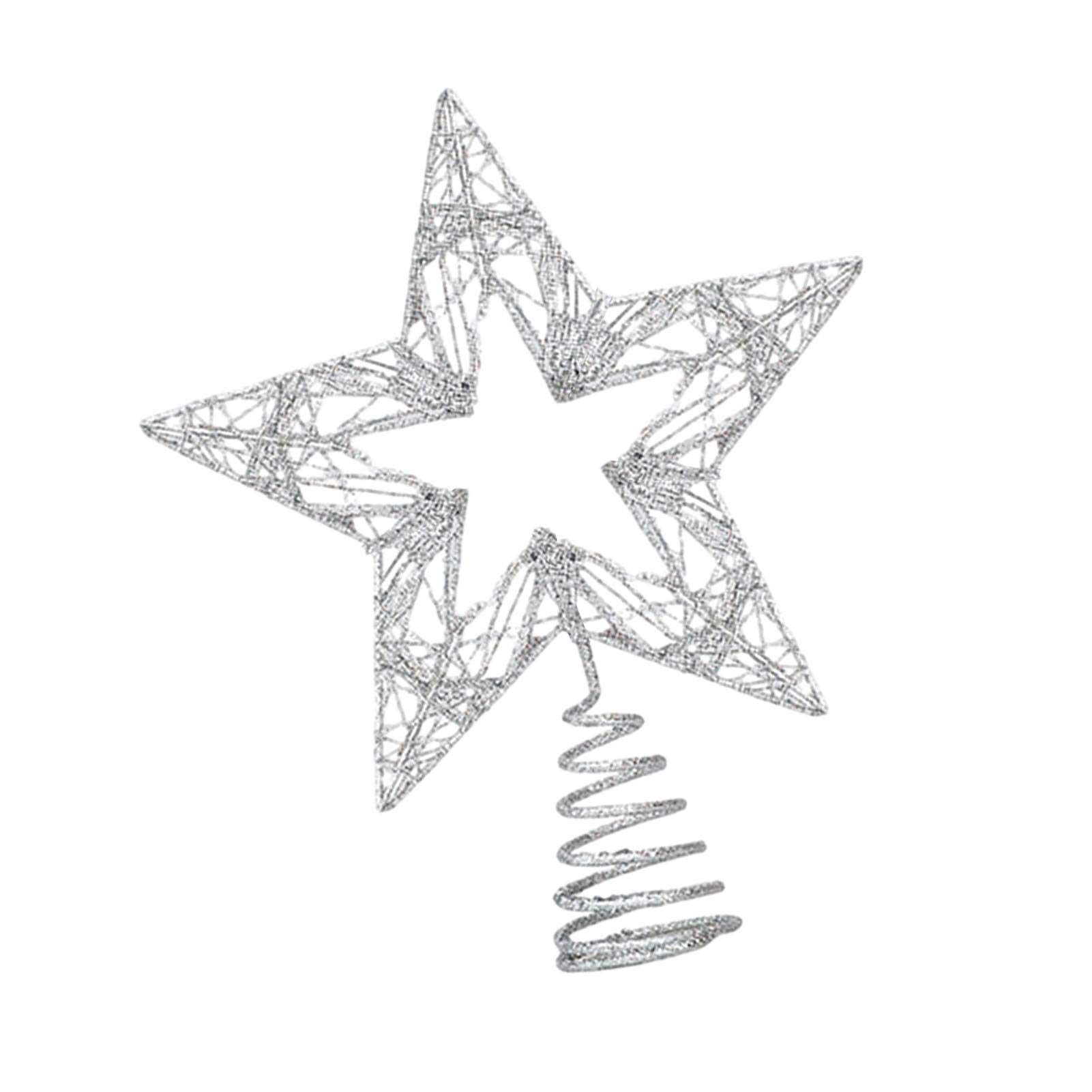 ヨーロッパ樅 いの一番はやりっ児 しろがね色 ラメ 星 飾りつけ 飾りつけ クリスマス かざり付ける 天然木トッパー ヨーロッパ樅いの一番 北欧 室内装飾 雑貨