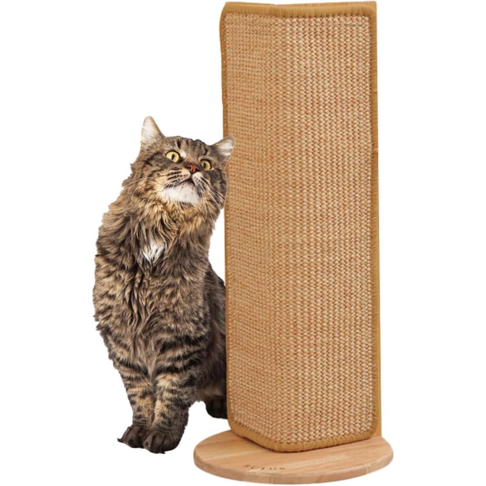 猫 爪とぎ 端っこ 築き上げる型 サイザル麻製 高耐久 つめとぎ極点 キャットスクラッチャー 角置き 緊迫状態切り上げる 運動すること不完全さ切り上げる 省空白文字 猫備品 高さ60糎