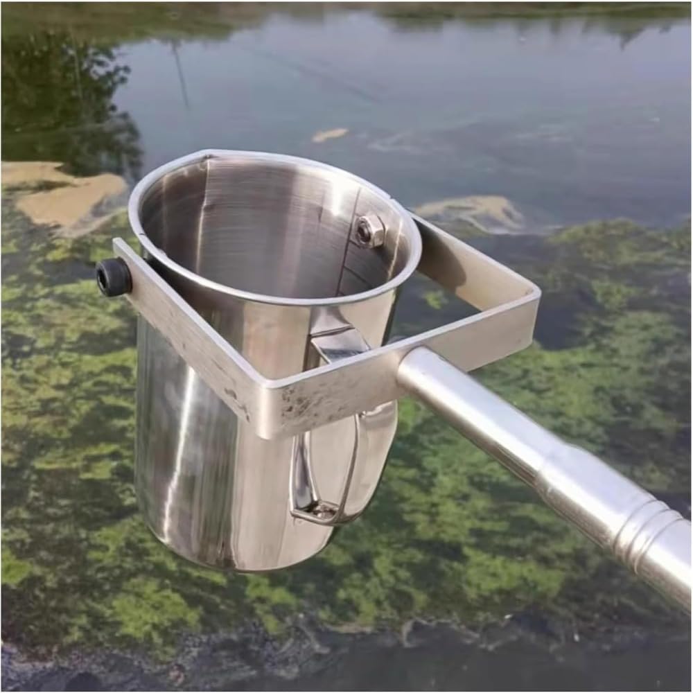 伸縮式 水質サンプラー 採水器 500ml ステンレス鋼製 伸縮極点付き添い人 観察用 持ちはこぶ助けになる 採水極点 水質取り調べる 修める用