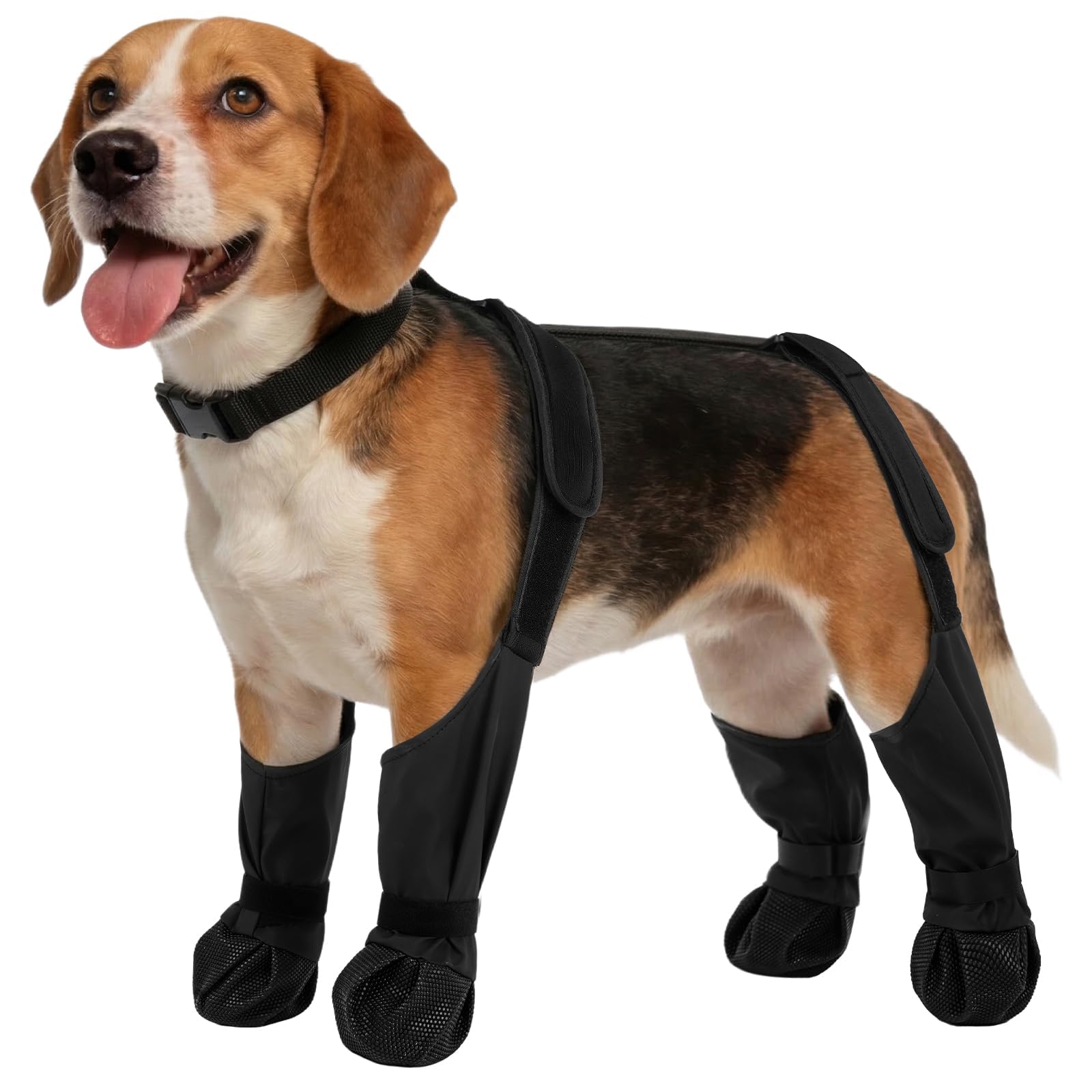 犬用 ズボン吊り付き添い人 ブーツ 4足仕掛ける 雨合羽 上滑り打ち切り 愛玩動物用 シューズ 足押しかぶせる ほっつき歩く 雨の日 雪道 汚れた状態押しとどめる 足保護すること 合わせる能力のある 小型犬 中型犬