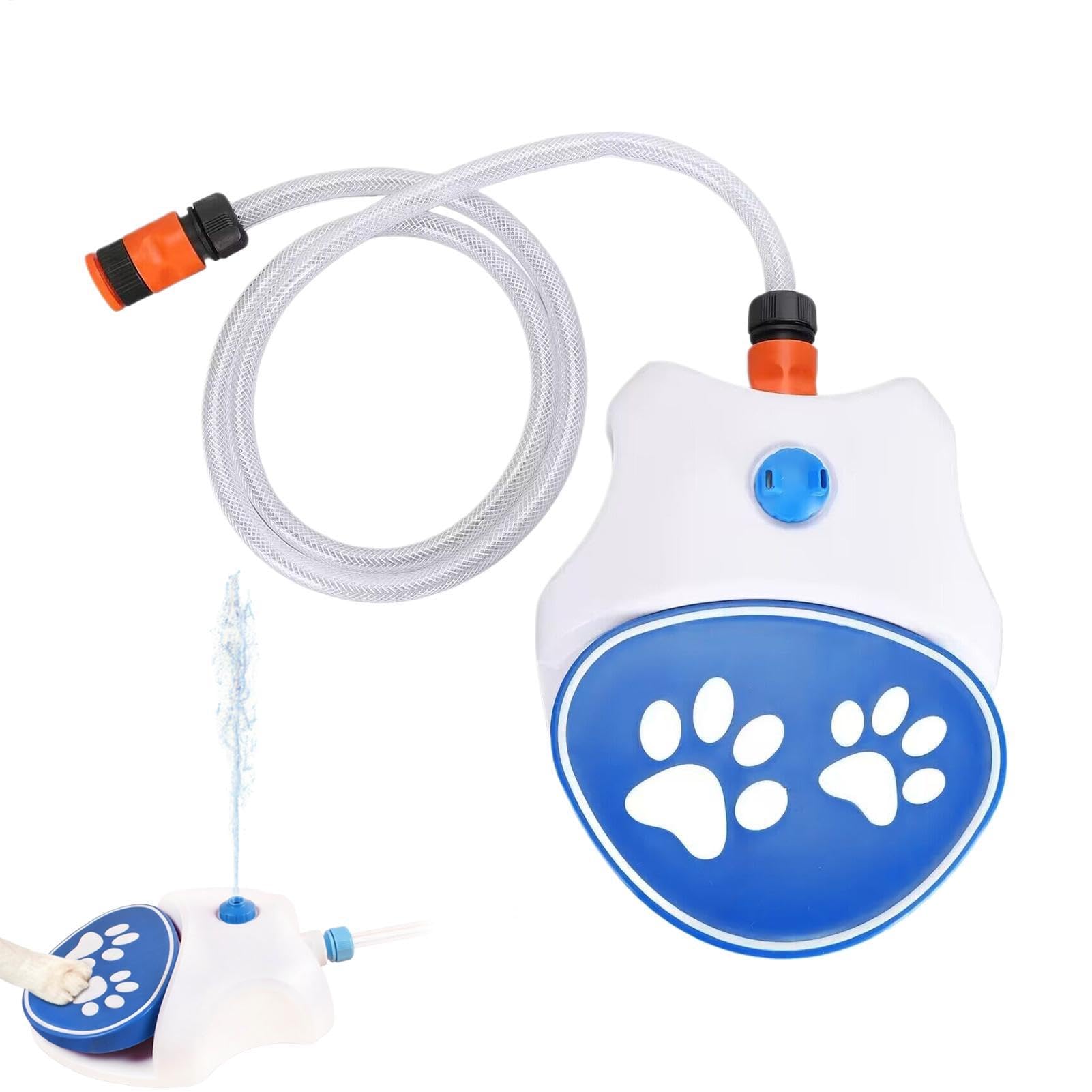 犬用ステップオン式噴水器,水飲みディスペンサー １６２ｃｍホース付き,犬用水スプリンクラー 足で作動 | アウトドア テラス 庭 バルコニー 夏遊び エンタメ｜アピネス