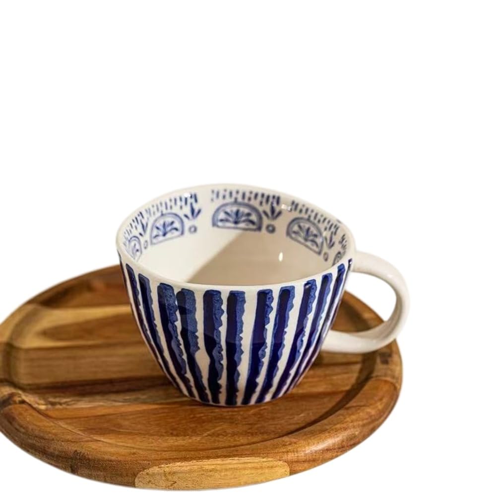 ココアレッド陶器マグカップ 350 かわいいモダンスタイル コーヒー・ココア・スープ兼用 洋食器テーブルウェア キッチン用品 インテリアに映える 結婚式・パーティーギフトに最適 家庭・カフェ・レストラン用 耐熱性良好 洗浄機対応（2個パック） ()｜アピネス