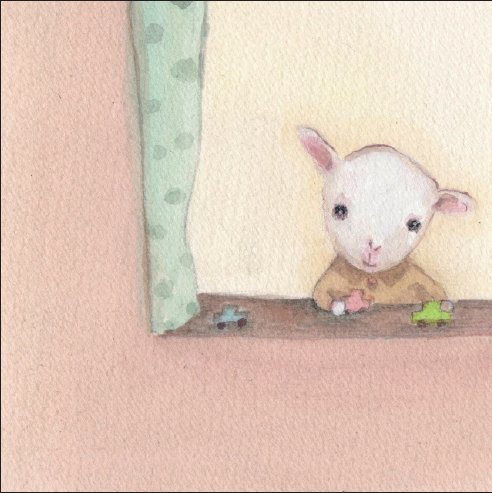 楽天市場】土田穣 絵画・アート(版画額装品)/ピンクの花/ウサギ