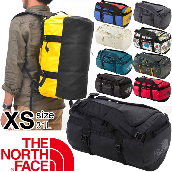 north face duffel bag xs size