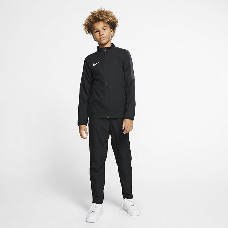 高い素材 キッズ 上下セット ジャージ ジュニアナイキ セットアップ 3805 010 トレーニング フットサル サッカー 女の子 男の子 子ども 上下組 ロングパンツ ジャケット スポーツウェア 130 160cm 子供服 Usサイズ トラックスーツ 18 Academy Yth アカデミー Nike