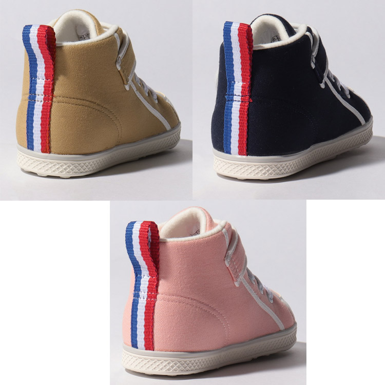 ベビーシューズキッズスニーカー13-15.5cm子供靴/ルコックlecoqsportifサンレモCV2/ファーストシューズ子ども男の子女の子幼児かわいい運動靴SAMREMOCV2くつ/QL5TJC01