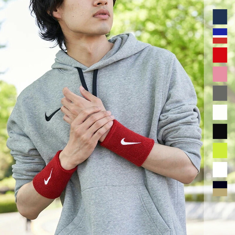 リストバンドスポーツ2個セット(黒白) ooue-store_bw151a