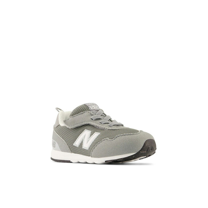 送料無料 ニューバランス ベビーシューズ 12-16.5cm スニーカー Newbalance 515 子供靴 キッズシューズ 子ども カジュアルシューズ スポーティ こども 赤ちゃん 幼児 ベビー靴 ベビースニーカー キッズスニーカー グレー マジックテープ 運動靴 ブランド くつ/NW515-GRY