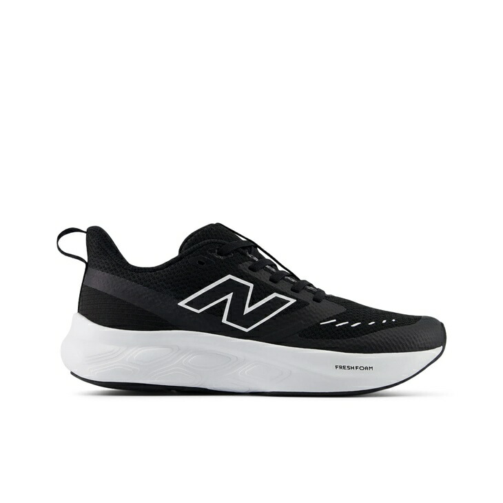 送料無料 ニューバランス ジュニア ランニングシューズ 22-25cm Newbalance フレッシュフォーム625レース ひも靴 子供靴 スニーカー 子ども 男の子 女の子 運動靴 キッズシューズ 小学生 小学校 体育 陸上 普段履き こども ブランド Fresh Foam 625 v1 Lace くつ/GK625-BK