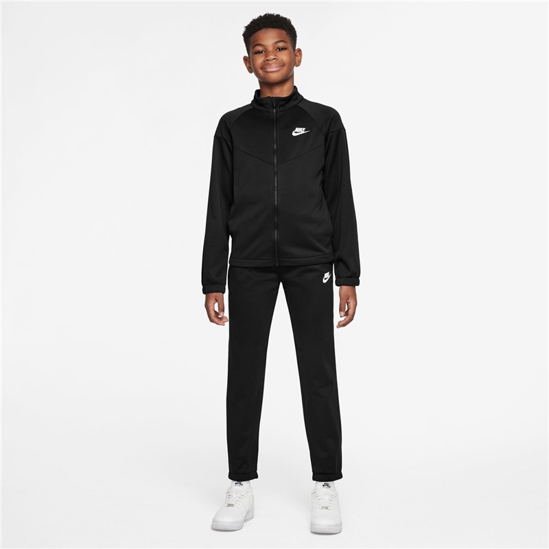 送料無料 ナイキ ジャージ キッズ ジュニア上下 NIKE YTH NSW DF トラックスーツ PK FZ 130-160cm 子供服 速乾 長袖ジャケット ロングパンツ セットアップ スポーツウェア 子ども 男の子 女の子 ジャージー 上下組 キッズウエア 服 ブランド アパレル/HQ9315-010