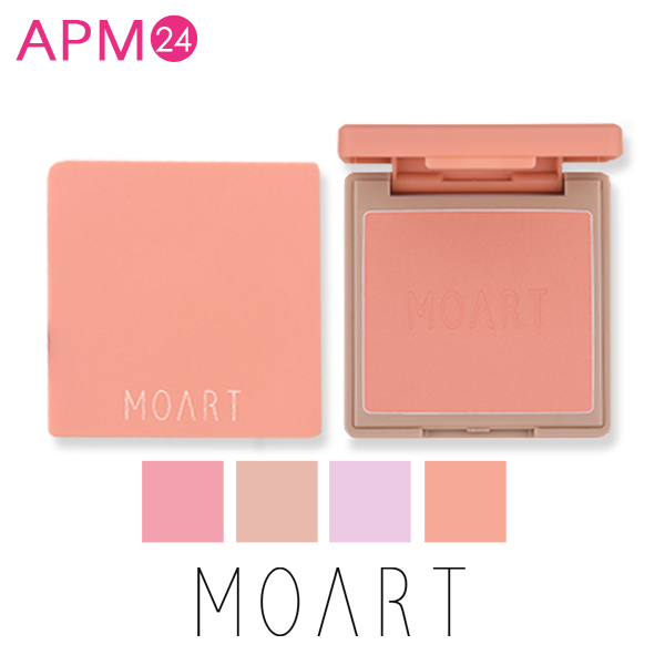 楽天市場 チーク モアート ベルベット ブラッシャー 全４色 Moart Velvet Blusher メール便 送料無料 パウダーチーク 鏡付き コーラル ラベンダー ジンジャー ピンク Apm24