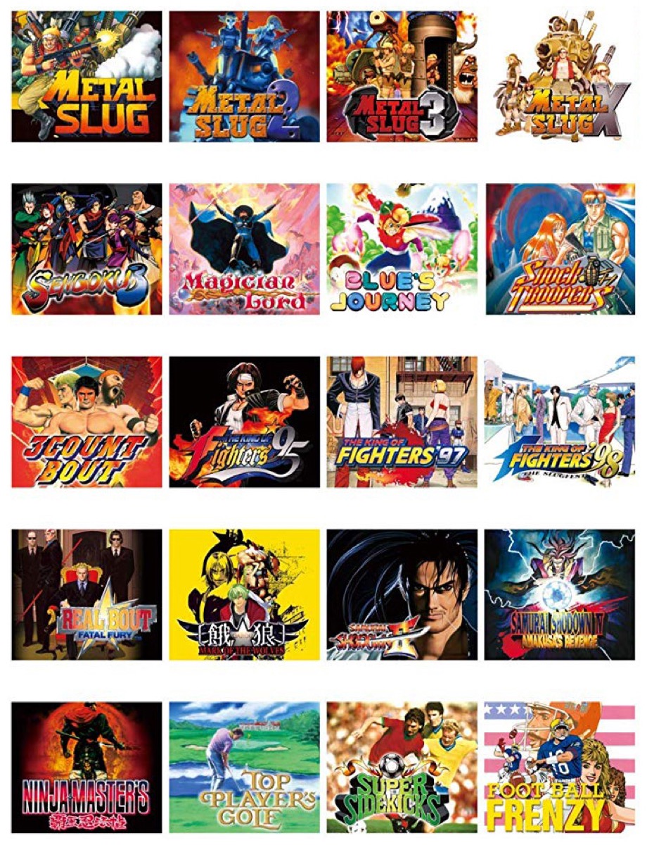 楽天市場 Neogeo Mini International インターナショナル版 海外版 ネオジオ ミニ 40タイトル Snk Sg Apマーケット