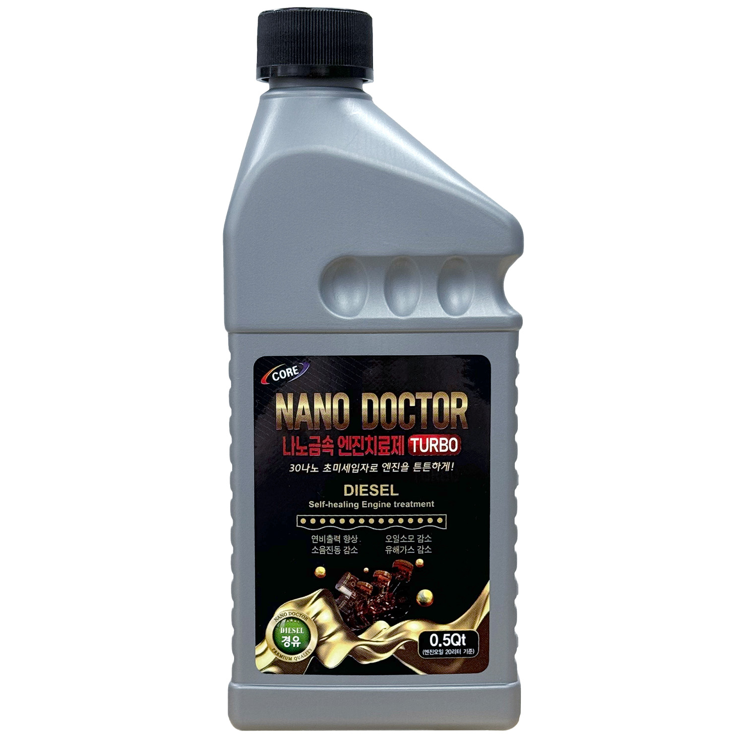 CORE NANO DOCTOR TURBO 500mL ディーゼル トラック 重機車 エンジンオイル添加剤 CO2削減 冷却 燃費向上 車 自動車 添加剤 オイル 軽油 エンジン カーオイル エンジン添加剤 コア ナノドクター NANOTD500 (05)