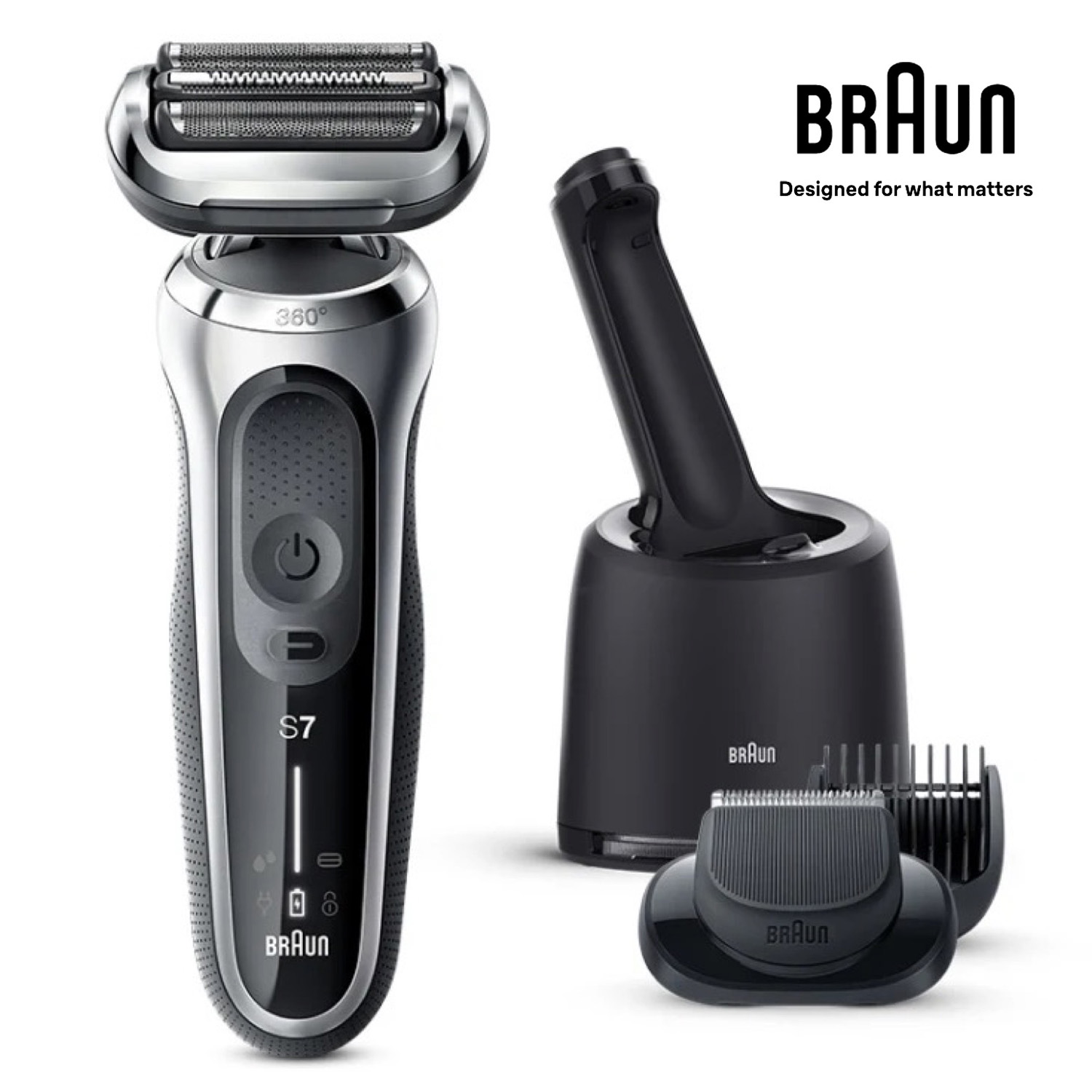 BRAUN スマートシェーバーSeries7当時のトップモデルsolo未使用品 dショッピング |BRAUN ブラウン 72-N1500s シリーズ7 電気