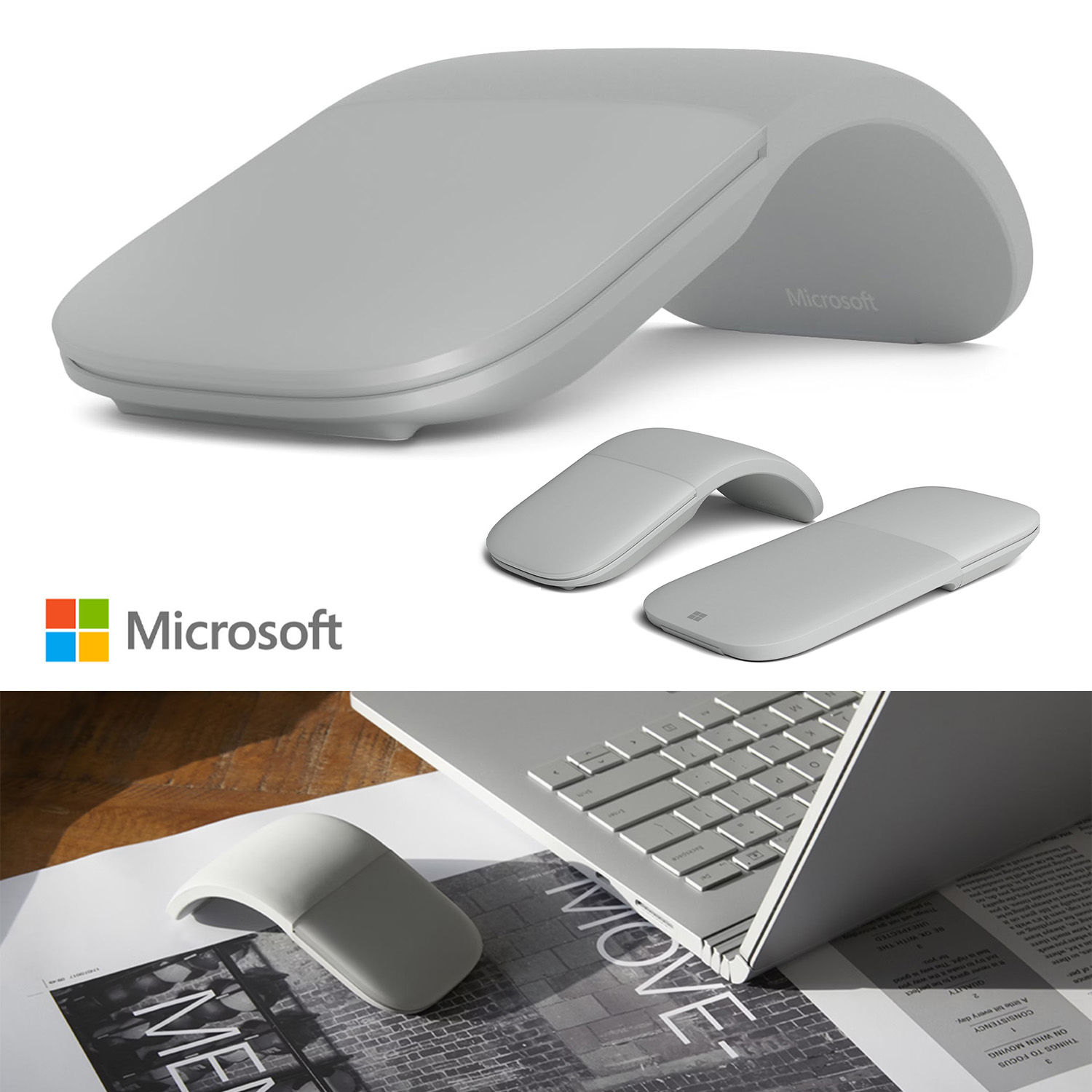 楽天市場】【Microsoft 公式ストア】Surface アーク マウス CZV