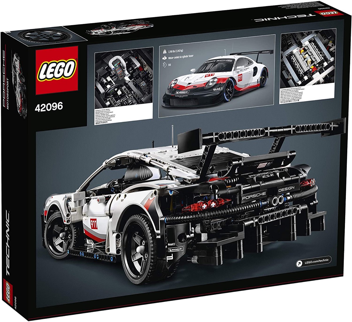 楽天市場 Lego ポルシェ 911 Rsr 496 レゴテクニック レゴ 知育玩具 ブロック おもちゃ 男の子 ギフト 10 Apマーケット