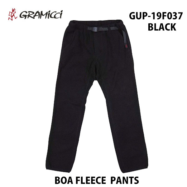 本物の Pants Fleece ブラック ボアフリースパンツgramicci Boa Gup 19f037 グラミチ Black イージーウェスト ウェビングベルト ガセットクロッチ クライミングパンツ ロングパンツ メンズ Gup 19f037 Blk 19fw Kk Adrm Com Br