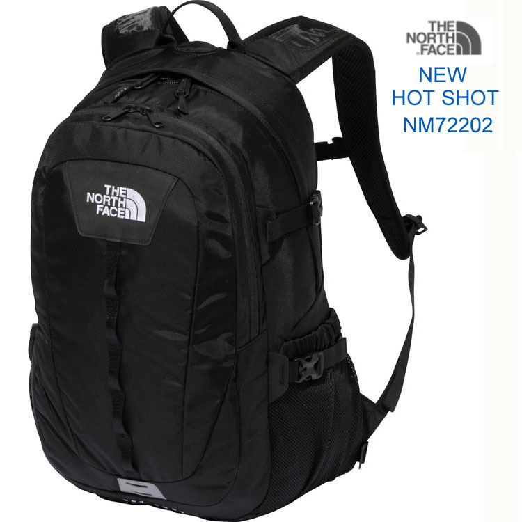 ザ ノースフェイス NM72202 K Hot Shot BLACK 黒 Face あすつく 【超歓迎された】 27L ホットショット ブラック North 2022年モデル The