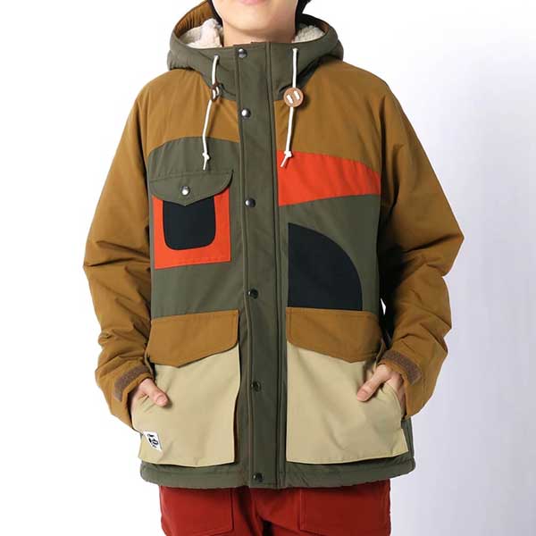 チャムス Ch14 1275 C004 キャンピングボアパーカー マウンテンパーカー アウター Crazy Chums Camping Boa Parka トップス アウター ジャケット クレイジー Ch04 1275 C004 Liceochiloe Cl