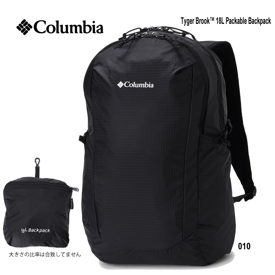 楽天市場】Columbia TYGER BROOK 20L TRAVEL BACKPACK BLACK pu8722