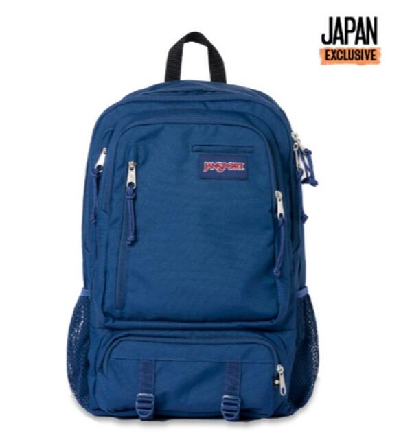 ポイント5倍+ 新生活応援5%offクーポン！ 　　日本限定 JanSport ENVOY JAPAN EXLCUSIVE 32.7L JS0A86ES003 ジャンスポーツ ENVOY アンヴォイ Backpack バックパック リュックサック デイパック アウトドア 通勤 通学 NAVY ネイビー