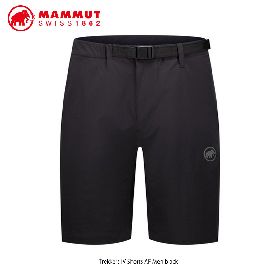 マムート 1023 00474 トレッカーズ 4 Shorts  AF メンズ   アウトドア 山登り 遊撃手ズボン下 さる股引き  Mammut Trekkers IV Shorts AF Men  Black (0001) pants