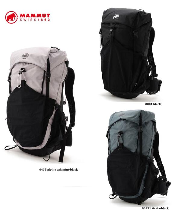 マムート 2530 01360 デュカン 26 ウィメンズ MAMMUT Ducan 26 Women 長距離トレイルでも荷物を簡単に出し入れできる、心地よい軽さのバックパック｜APEX Tokyo-Bay 15,839円