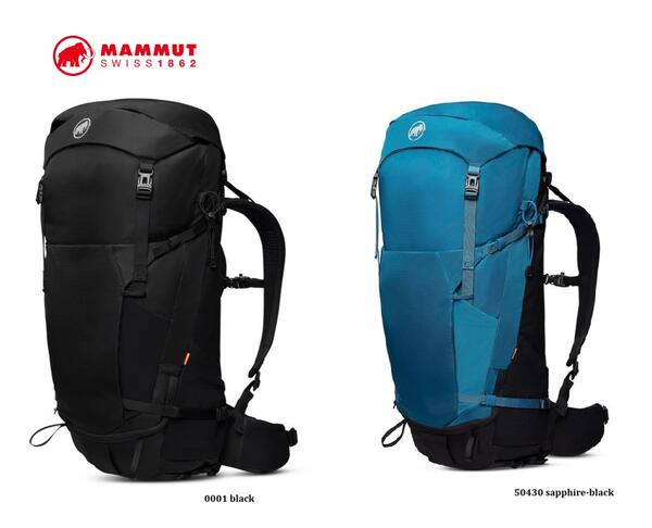 マムート 2530 03562 リチウム 40 MAMMUT Lithium 40 優れた荷重伝達により肩への負担が少なく動きやすい、収納力抜群のパートナー｜APEX Tokyo-Bay 16,704円