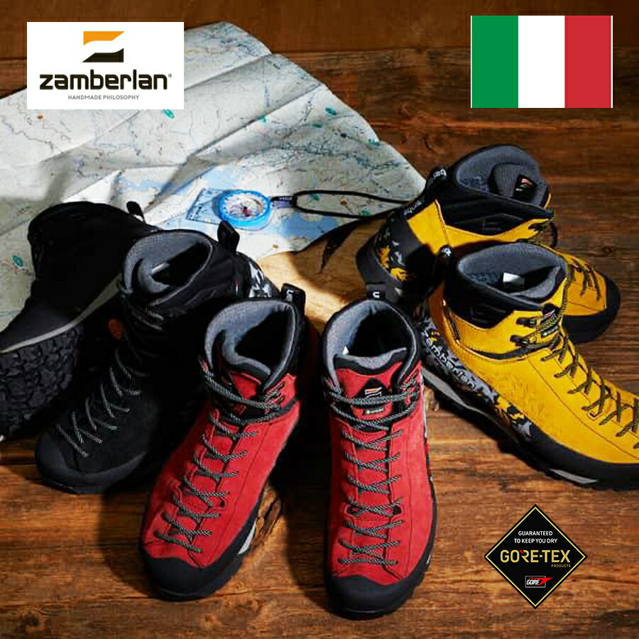 売れてます！ Zamberlan  Made インチ Italy ザンバラン サラテ トレック GT RR ゴアテックス gore-tex  191黒いこと/薄墨色 220赤いこと  330黄色 トレッキングシューズ  軽さ 雨合羽 山登り靴  軽さ性と安定した性を兼ね備えたファストトレッキングシューズ イタリア製