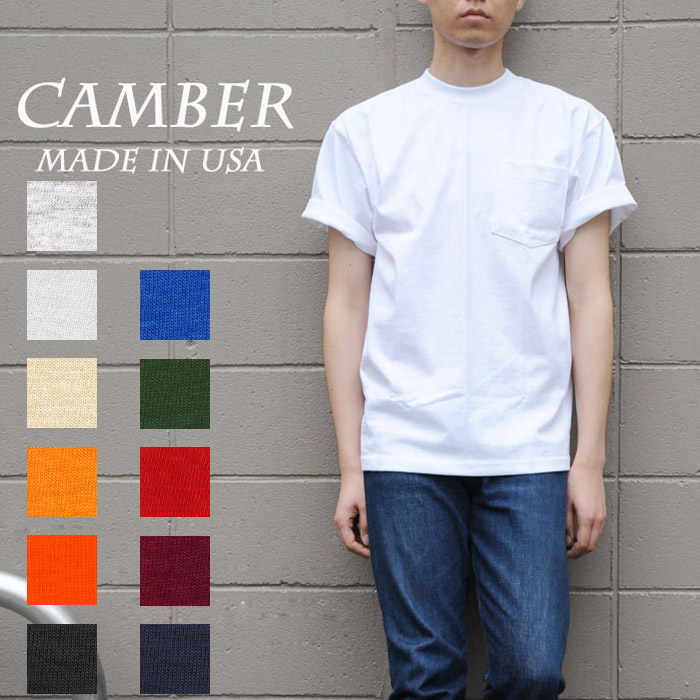 楽天市場 Camber Max Weight 302 Pocket S S Tee 8oz キャンバー マックスウェイト S S ポケットtシャツ 8オンス 無地 ポケt Made In Usa メンズ レディース ウィメンズ ユニセックス スケートボード ダンス Camb T0302 アポロプラス