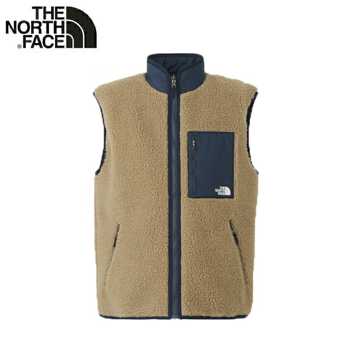 Y310★THE NORTH FACE ネイビー　ボア　リバーシブル　ベスト Y310☆THE NORTH FACE ネイビー ボア リバーシブル ベスト