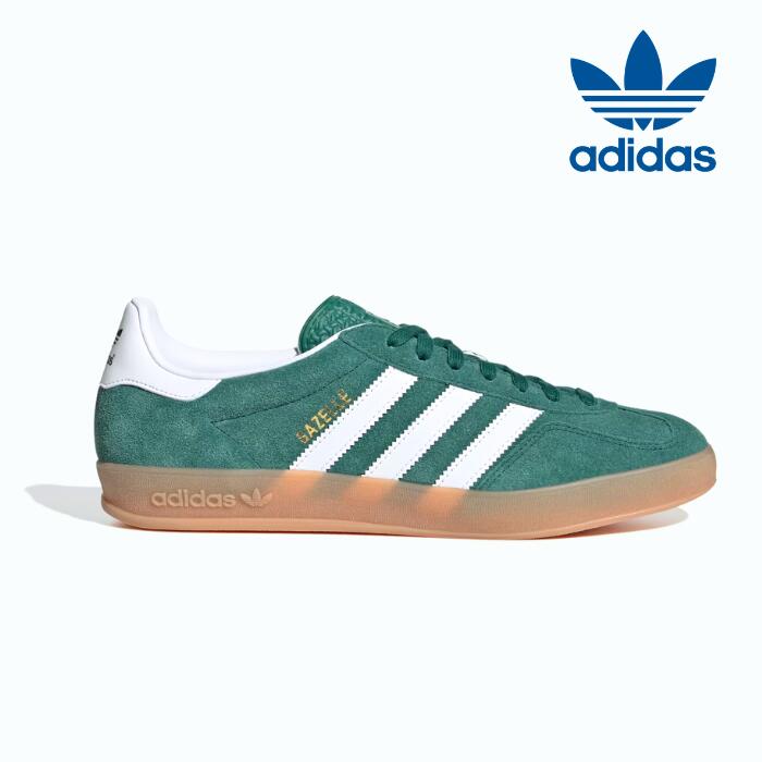 【SALE】アディダス オリジナルス ガゼル インドア スニーカー レディース メンズ グリーン 緑 23.0cm-29.0cm adidas originals GAZELLE JI2062 送料無料｜アポロプラス