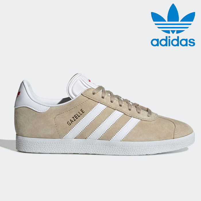 超歓迎 楽天市場 送料無料 アディダス オリジナルス ガゼル スニーカー レディース ローカット シューズ ベージュ Adidas Originals Gazelle Ef6507 アポロプラス 人気ブランド Lexusoman Com