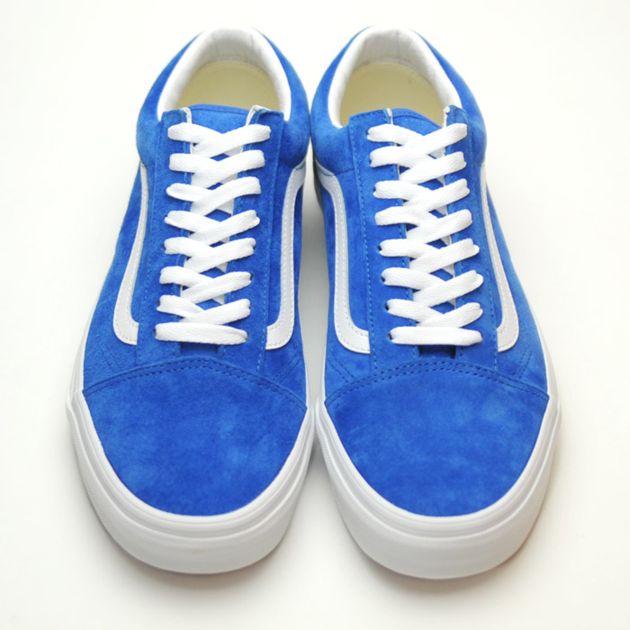 vans old skool pig suede princess blue skate shoes