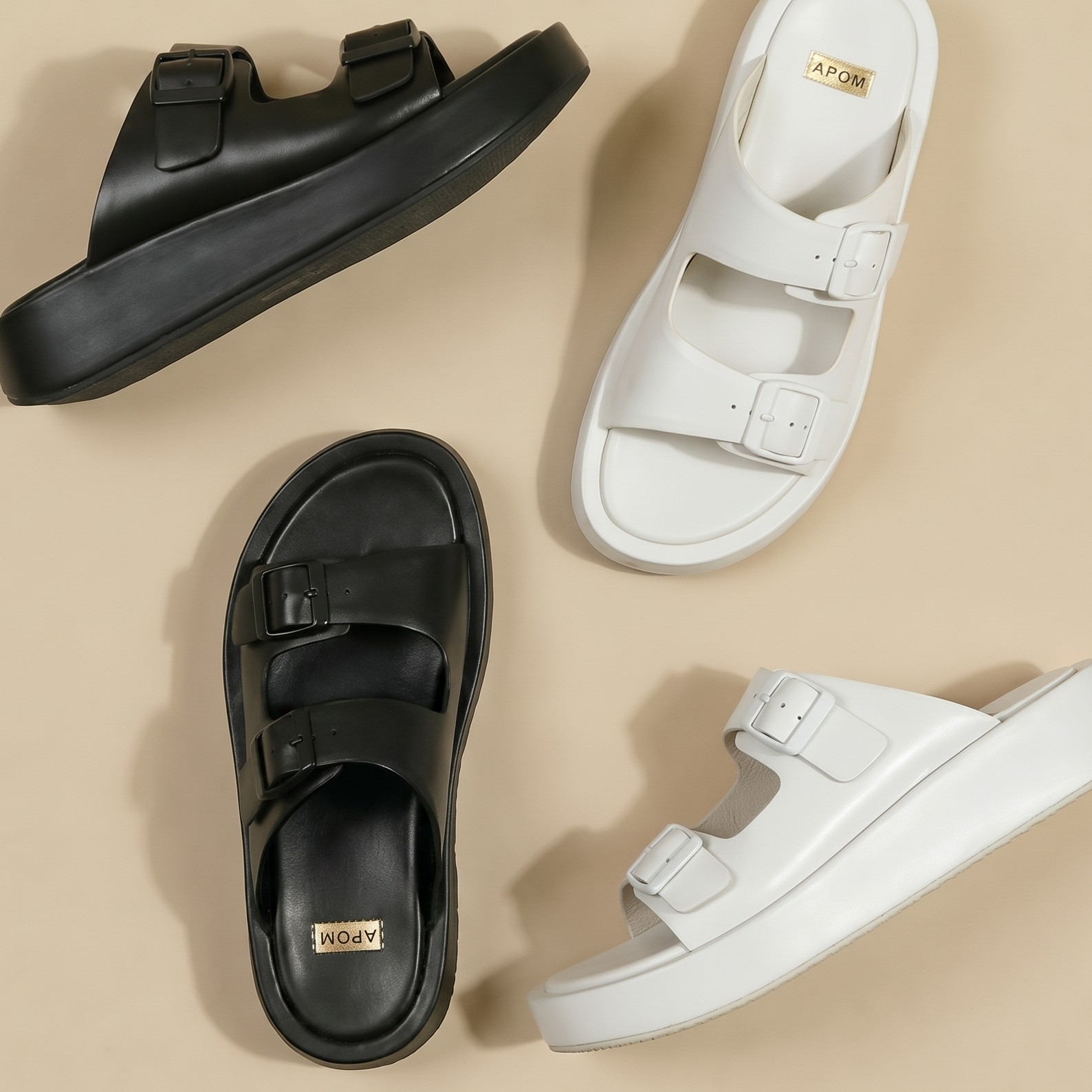 【SUMMER CAMPAIGN 20%OFF】プラットフォームサンダル 35APOM249|APOM公式オンライン店