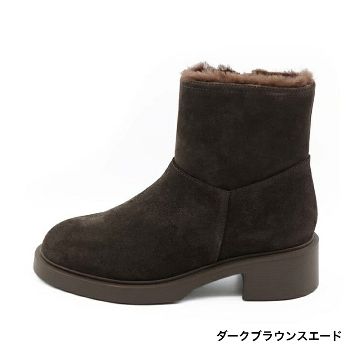 【晴雨兼用】ウォータープルーフムートンブーツ45APOM335