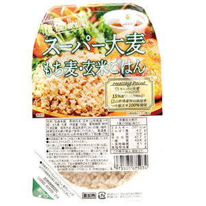 送料無料 つや姫玄米 もち麦・大麦 内容量1個150g 城北麺工 スーパー大麦　もち麦・玄米ご飯 24個
