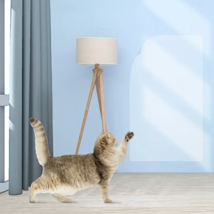 市場 爪とぎ防止シート 猫つめとぎ防止ステッカー 猫の爪とぎ防止シート ソファ 保護シート 固定用ネジ付き