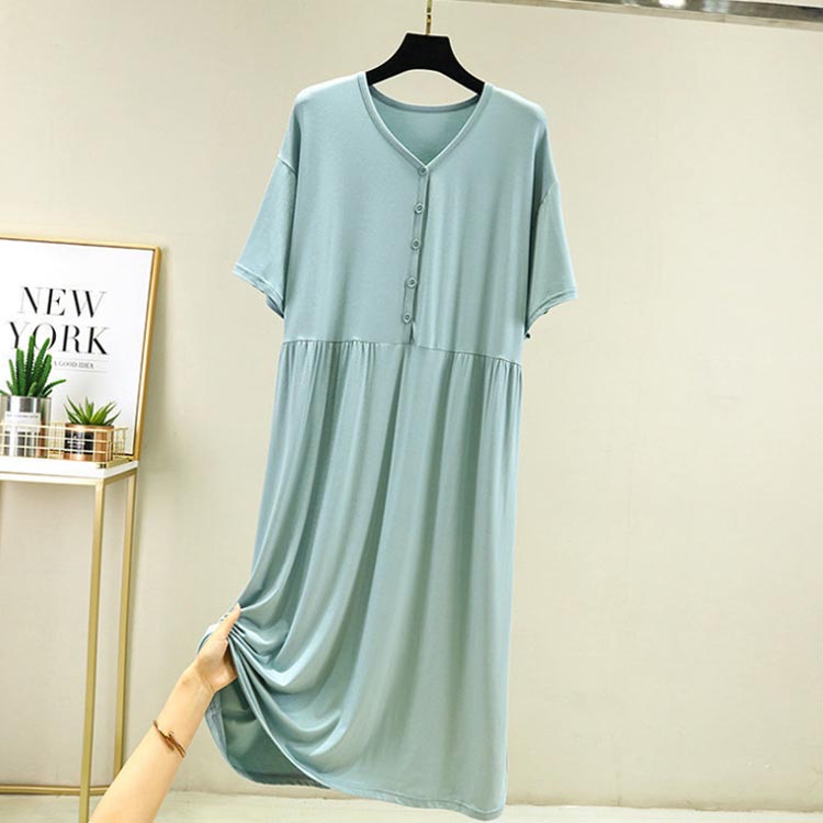 Sale 64 Off パジャマ ルームワンピ 長袖 ネグリジェ ボタン付き ワンピース 部屋着 お泊り ブラック マタニティ ロング丈 授乳 旅行 海外旅行 ストレッチ 無地 ゆったり 体型カバー Qdtek Vn