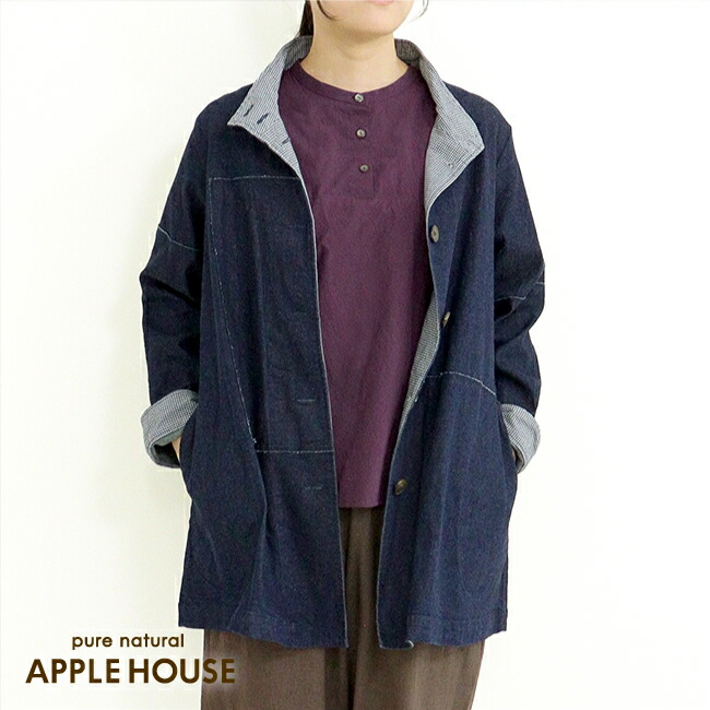 楽天市場】Deセビーシャツジャケット（コットン100％）アップル