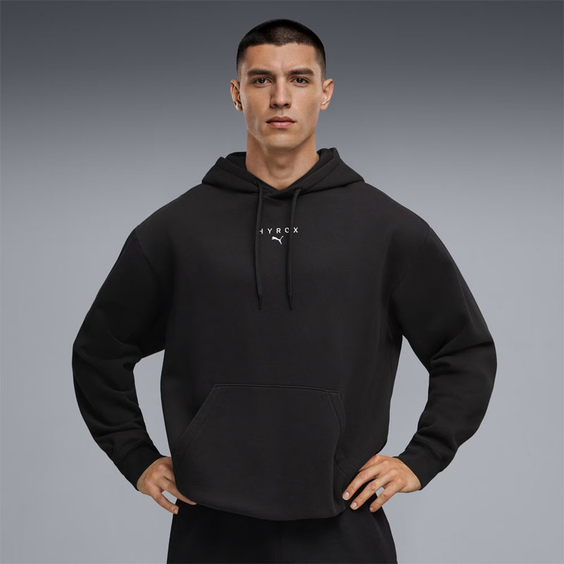 PUMA X HYROX HEVYWEIGHT HOODIE ヘビーウェイト フーディ 裏起毛 プーマ メンズランニングウェア 2026SS wpum(52852101) オンライン限定 2502wtk 返品交換不可