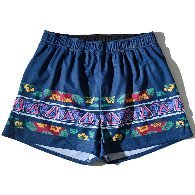 ELDORESO Tropical Shorts エルドレッソ ランニング(e2111115navy) 2502wtk オンライン限定 返品交換不可