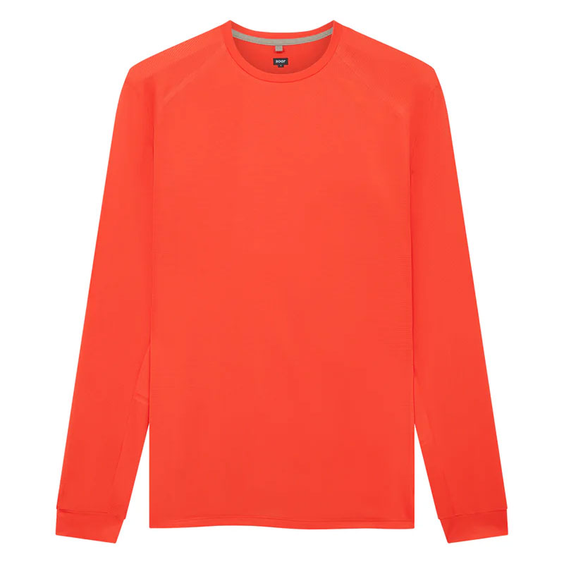 SOAR Running Mens Long Sleeve Tech T orange メンズランニングウェア 2025AW wsom(aw25sls4morange)
