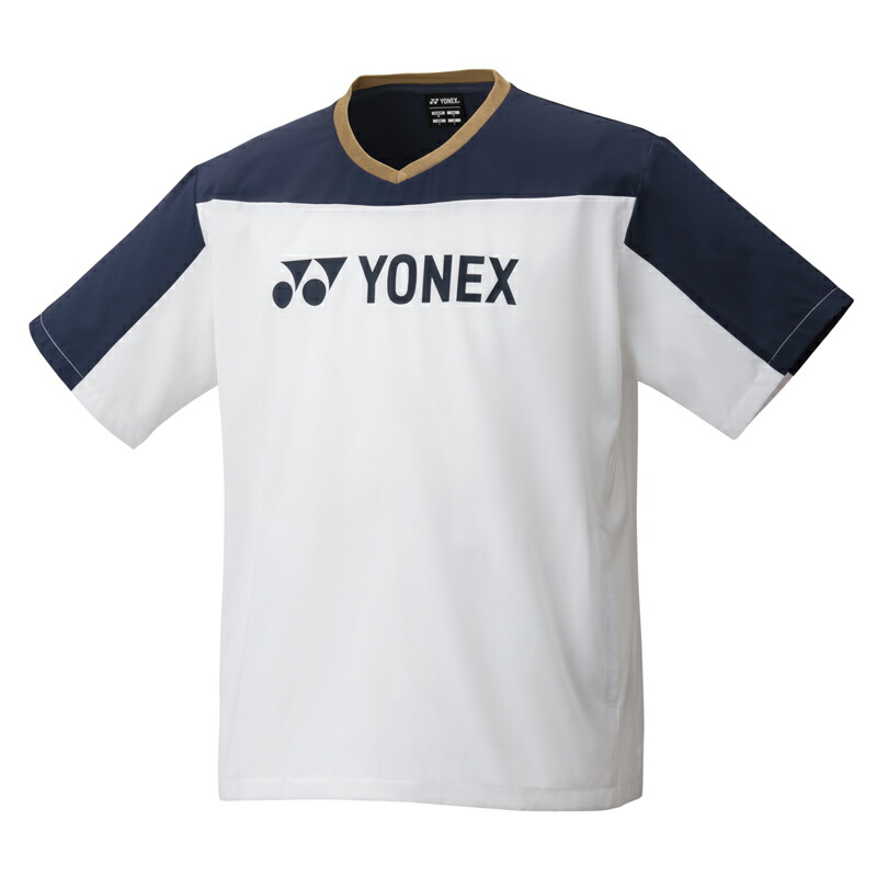 YONEX 半袖シャツ Kyukoku 楽天市場】ヨネックス 半袖Tシャツ YONEX ユニ半袖Vブレーカー