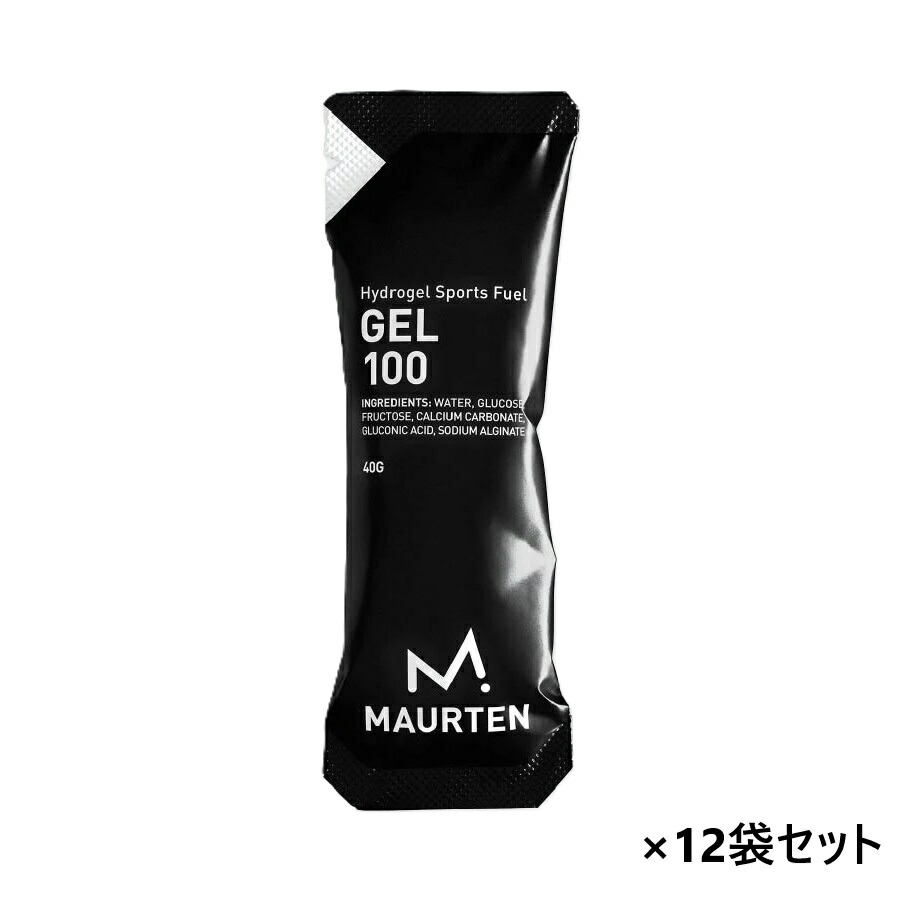 MAURTEN GEL100  1箱（12袋仕掛ける） 加えること モルテン MAURTEN JAPAN 置き目売りわたす店(gel10010)