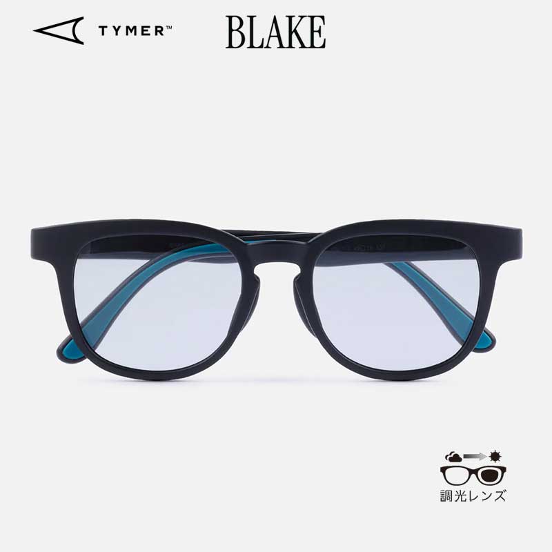 サングラス TYMER タイマー BLAKE ブレイク Matt Black/Photochromic Grey TY101-MBK-PGY 調光レンズ 日本代理店正規品(ty101-mbk-pgy)