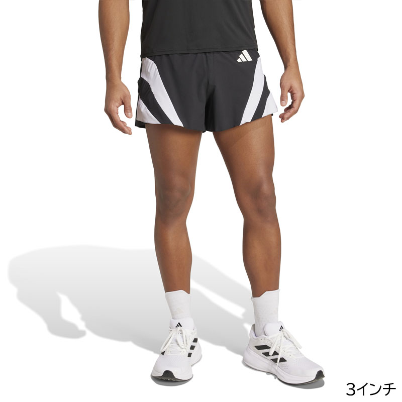楽天市場】ADIDAS ADIZERO A SHORTS M 3インチショート アーカイブ