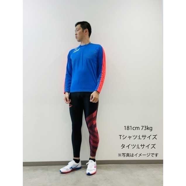 MIZUNO ミズノ N-XT 2022FW ランニングウェア ロングタイツ 陸上 lgt
