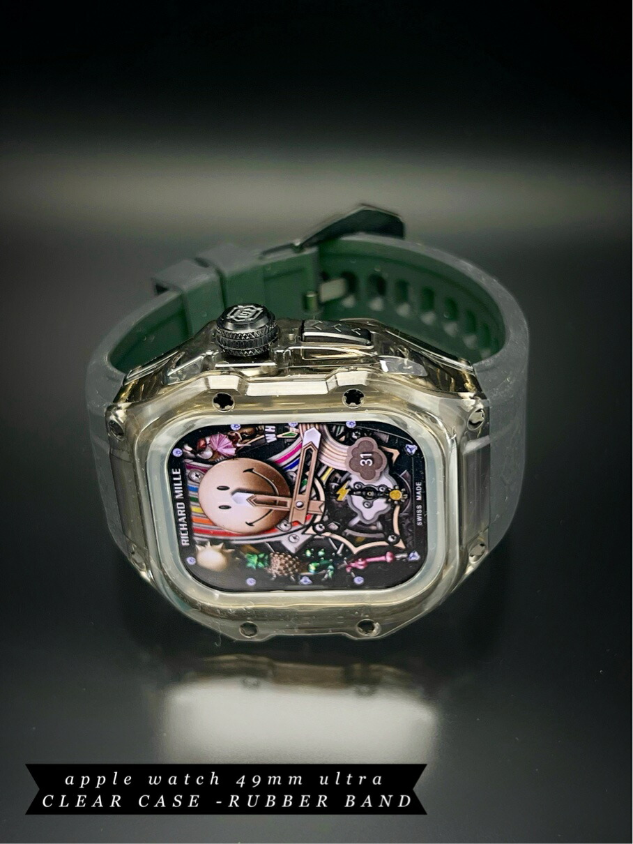 楽天市場】ブラック ウルトラ 49mm 動画 アップルウォッチ ステンレス